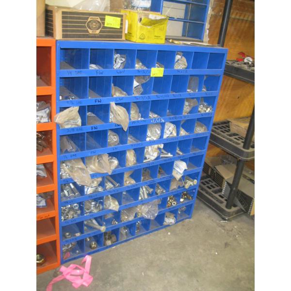 BOLT BIN W/CONTENTS