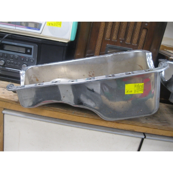 CHROME OIL PAN 351 W.