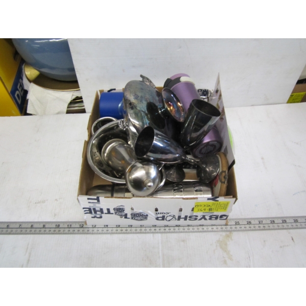 MISC. SILVERPLATE, S&P SHAKERS, THERMOS, ETC.