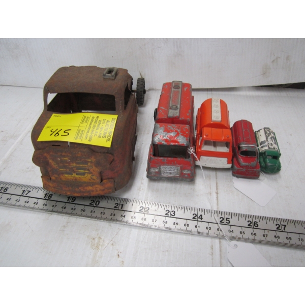 TOOTSIE TOY TANKERS, ETC.