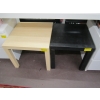 Image 2 : 1 TAN & 1 BLACK END TABLES