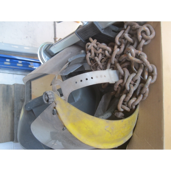 FACE SHIELDS, CHAIN, ETC.