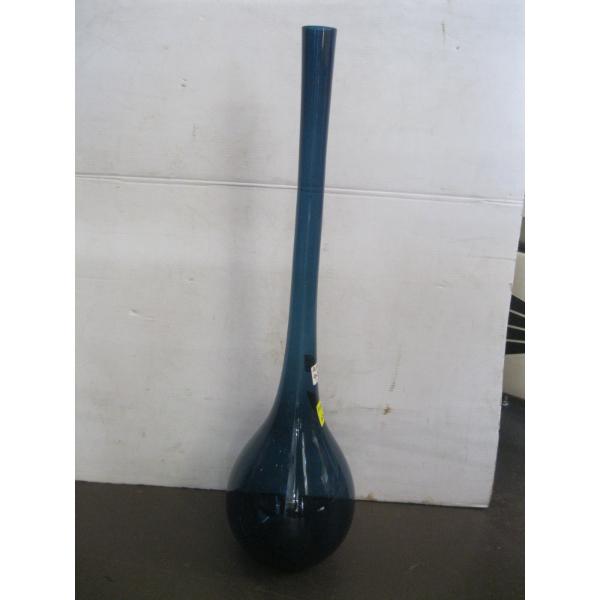 ARTHUR PERCY GULLASKRUF TALL BLUE VASE