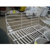 Image 4 : WROUGHT IRON PATIO SOFA W/CUSHIONS (NOT ORIGINAL)