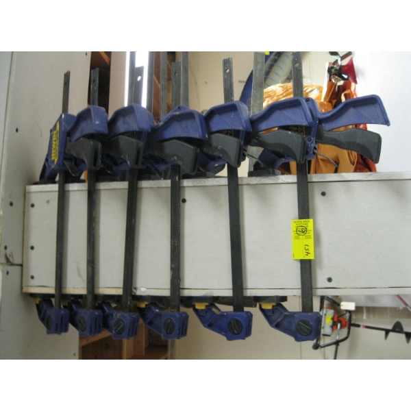 6 QUICK GRIP CLAMPS