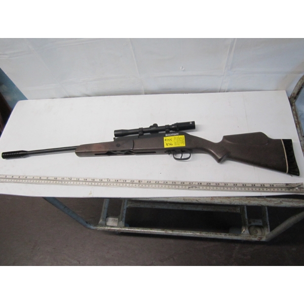 BEEMAN PELLET RIFLE W/SCOPE