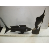 Image 1 : 2 IRONWOOD FISH FIGURINES