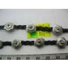 Image 3 : NAVAJO SILVER & TURQUOISE BELT