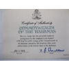 Image 4 : 1978 PROOF COIN SET OF COMMONWEALTH OF THE BAHAMAS - SOME COINS STERLING SILVER & .800 FINE SILVER