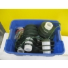 Image 1 : BIN W/ASST. PATIO LANTERNS, BUNGEES, ETC.