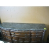Image 3 : LG. MARBLE LOOK TOP DRESSER W/FRAMED MATCHING BEVEL EDGE MIRROR