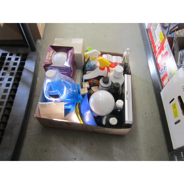 MISC. CLEANERS, LIGHTBULBS, CANDLES, ETC.