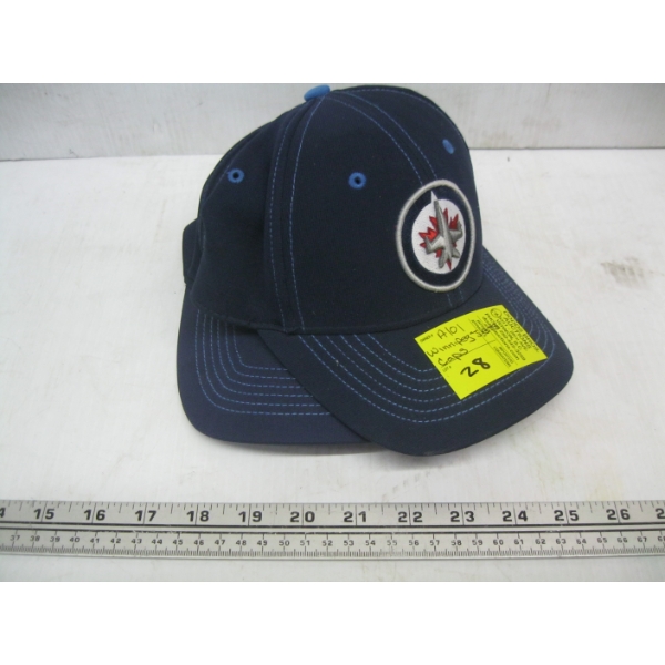 2 WINNIPEG JETS BALL CAPS