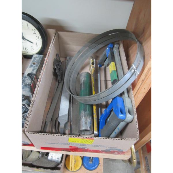 MISC. FILES, HACKSAWS, ETC.