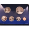 Image 2 : 1978 COIN SET OF THE BRITISH VIRGIN ISLANDS - $1 COIN IS STERLING SILVER