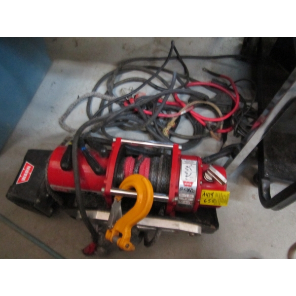 WARN 9.0 RC WINCH W/CABLES & CONTROLLER