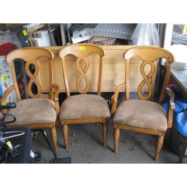 SET OF 3 DINING CHAIRS