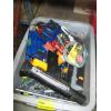 Image 1 : BIN OF MISC. WOOD CLAMP, CABLE, TIMING GUN, ETC.