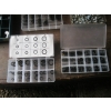Image 2 : 4 CONTAINERS W/CONTENTS - GREASE NIPPLES, O RING SETS, MISC. WASHERS, ETC.
