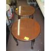 Image 2 : 2 ROUND END TABLES