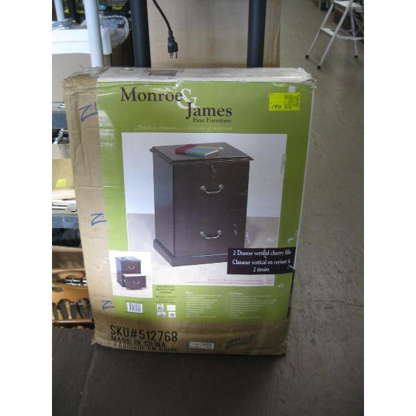 NEW IN BOX 2 DRAWER FILING CABINET