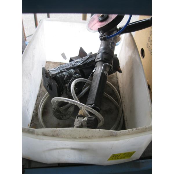 AIR GRINDER/CUTTER W/WATER COOLING, SM. ELECTRIC WINCH