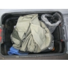 Image 1 : BLACK TOTE OF AIR MATTRESS, ETC.