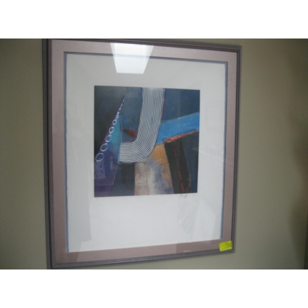 FRAMED PRINT, 1 OF 1, SIGNED