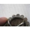 Image 2 : 3 SILVER NAVAJO PIECES - BELT BUCKLE, PIN, ETC.