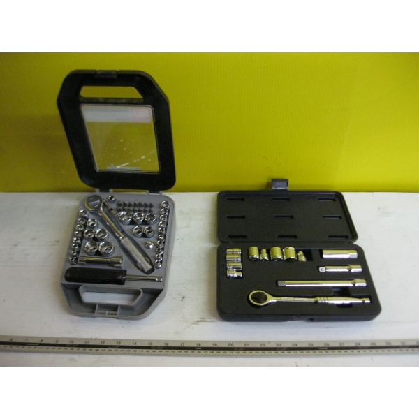 50 PIECE SOCKET SET & A MASTERCRAFT SM. 3/8" SOCKET SET