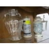 Image 1 : 2 STEINS & A GLASS JAR