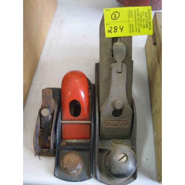 3 WOOD PLANES
