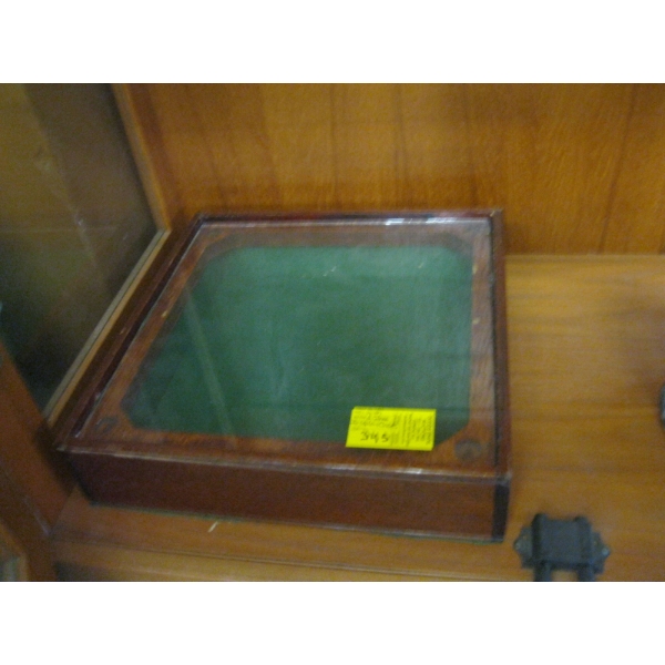 WOODEN DISPLAY CASE