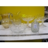 Image 2 : 6 PIECES OF VINTAGE GLASSWARE