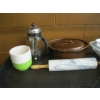 Image 3 : MISC. ROLLING PIN, BOWLS, COFFEE MAKER, ETC.