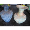 Image 1 : 2 CERAMIC DECORATIVE VASES
