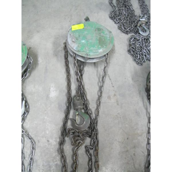 YALE 1 TON CHAIN HOIST - DAMAGED