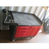 Image 1 : RUBBER MAID ROLLING CART W/DRAWERS & DOOR