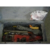 Image 2 : BEACH TOOLBOX W/ASST. CONTENTS: PIPE WRENCHES, WIRE BRUSHES, ETC.