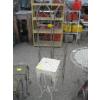 Image 1 : SM. WHITE METAL PLANT STAND & 2 DECORATIVE METAL STANDS