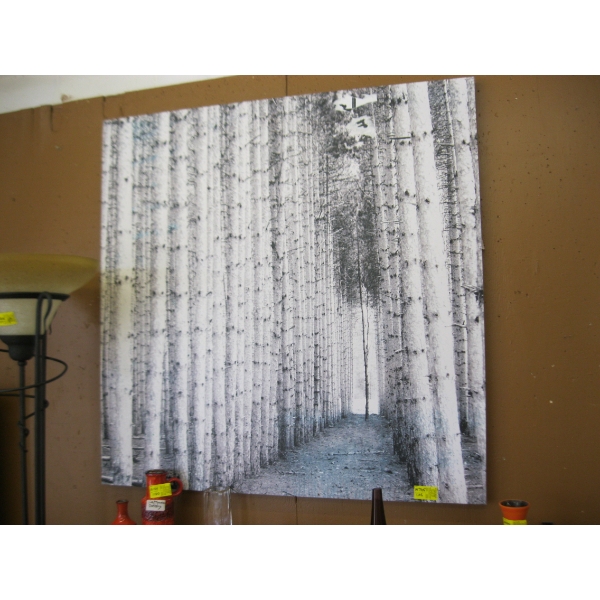 LG. CANVAS PICTURE OF TREES