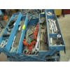 Image 1 : FOLD OUT TOOLBOX W/MISC. CONTENTS - WRENCHES, SOCKETS, ETC.