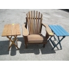 Image 1 : CHAIR & 2 FOLDING TABLES