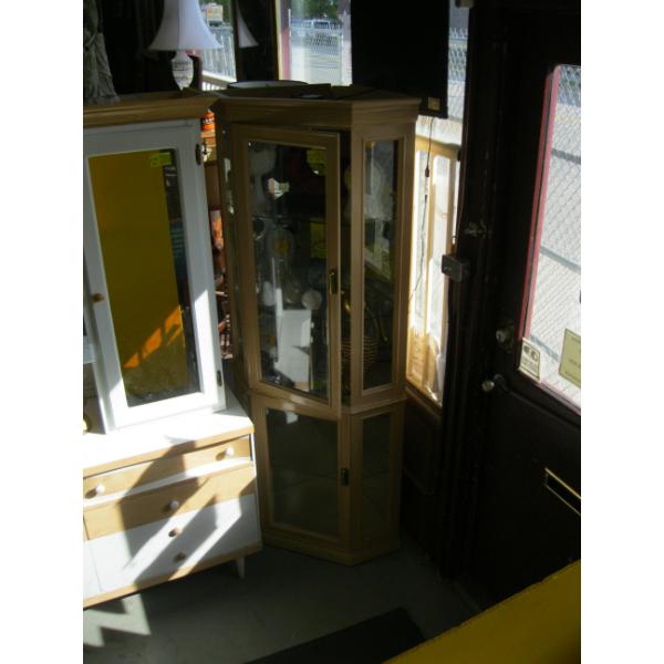 CORNER DISPLAY CABINET