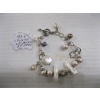 Image 1 : .925 SILVER BRACELET W/MOTHER OF PEARL