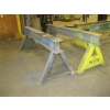 Image 1 : 2 HEAVY DUTY 8' METAL SAWHORSES