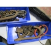 Image 1 : 2 TRAYS OF MISC. - CHAIN HOOKS, ETC.