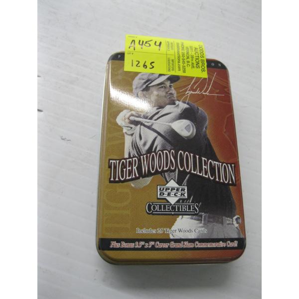 TIGER WOODS COLLECTOR CARD SET
