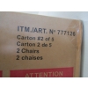 Image 4 : 2 CHAIRS - BROADMORE - NEW IN BOX