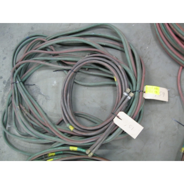 80' OF OXY ACETYLENE HOSE